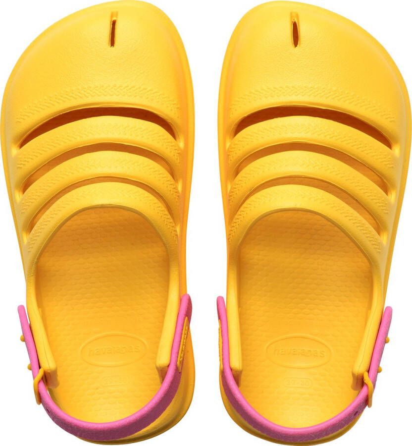 Havaianas Kids Clog Meisjes Slippers Goud Roze