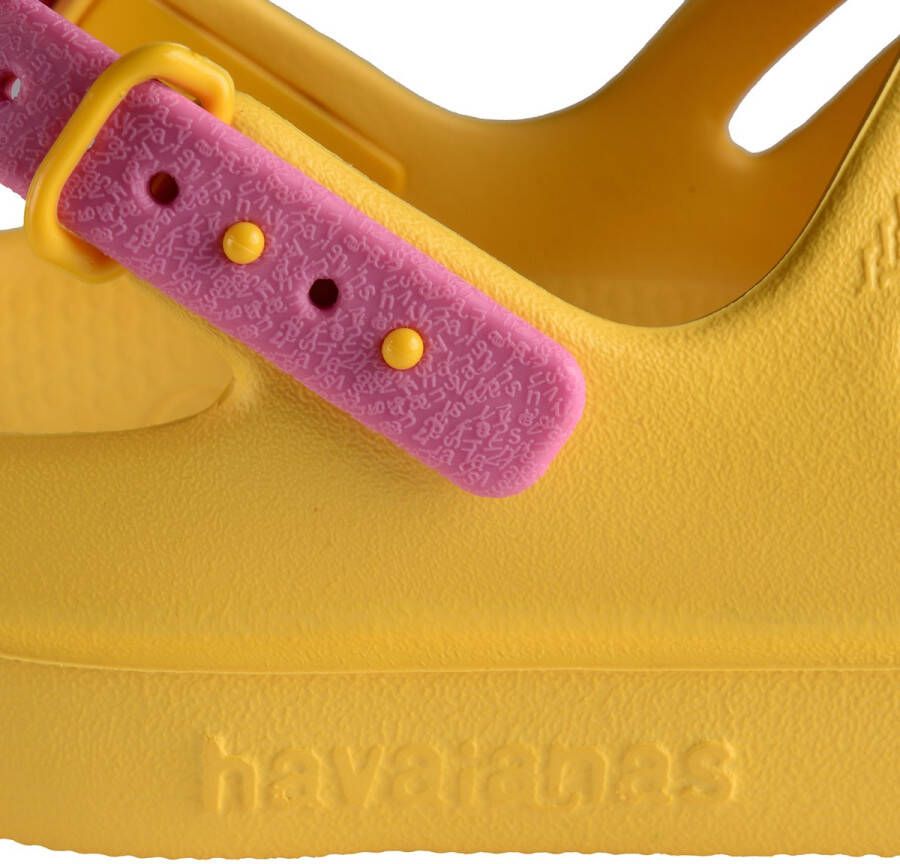 Havaianas Kids Clog Meisjes Slippers Goud Roze