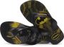 Havaianas Kids Max HerÃ³is Unisex Slippers Black Black Citrus Orange - Thumbnail 6