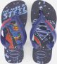 Havaianas Kids Max Herois Jongens Slippers Donkerblauw Rood - Thumbnail 4