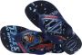 Havaianas Kids Max Herois Jongens Slippers Donkerblauw Rood - Thumbnail 5