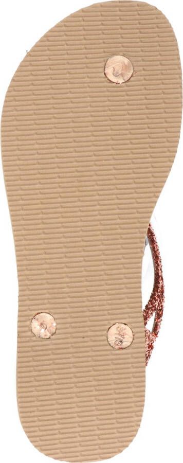 Havaianas Luna Premium Ii Dames Slippers Rosé Goud