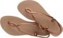 Havaianas Kids Luna sandalen rosé Meisjes Rubber Effen 35 36 - Thumbnail 14