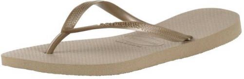 Havaianas Slim Dames Slippers Zand Goud