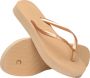 Havaianas Slim Flatform teenslippers goud Dames Rubber Effen 39-40 - Thumbnail 8