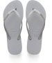 Havaianas Slim Glitter Dames Slippers Ice Grey - Thumbnail 7