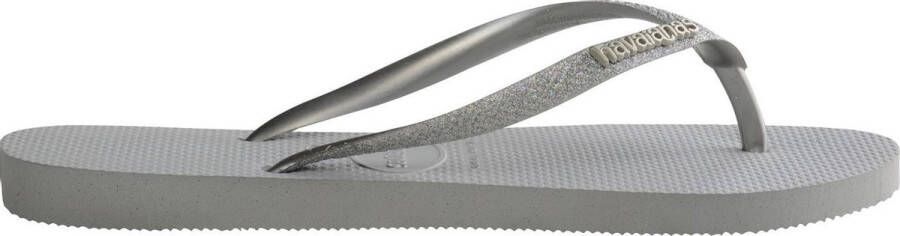 Havaianas Slim Glitter Dames Slippers Ice Grey