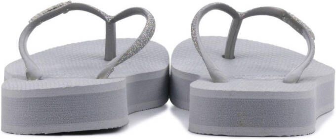 Havaianas Slim Glitter Dames Slippers Ice Grey