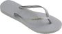 Havaianas Slim Glitter Dames Slippers Ice Grey - Thumbnail 20