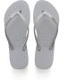 Havaianas Slim Glitter Dames Slippers Ice Grey - Thumbnail 12