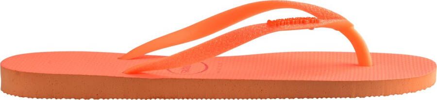 Havaianas Slim Glitter Neon Dames Slippers Coral Spark - Foto 2