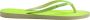 Havaianas Slim Glitter Neon Dames Slippers Lime Green - Thumbnail 5