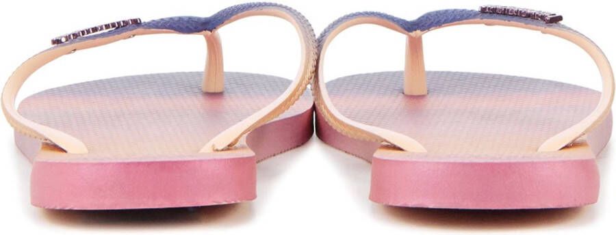 Havaianas Slim Gradient Sunset Dames Slippers Lichtroze