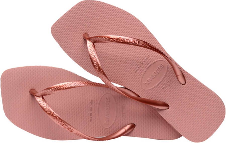 Havaianas Women's Slim Square Sandalen rood