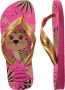 Havaianas Top Pets Slippers roze Rubber Dames - Thumbnail 5