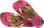 Havaianas Top Pets Slippers roze Rubber Dames - Thumbnail 8