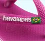 Havaianas Baby Brasil Logo II teenslippers met hielbandje roze Jongens Rubber 23 24 - Thumbnail 5