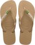 Havaianas Teenslippers Brasil Logo zomerschoen slippers poolslides met logo-opschrift - Thumbnail 4