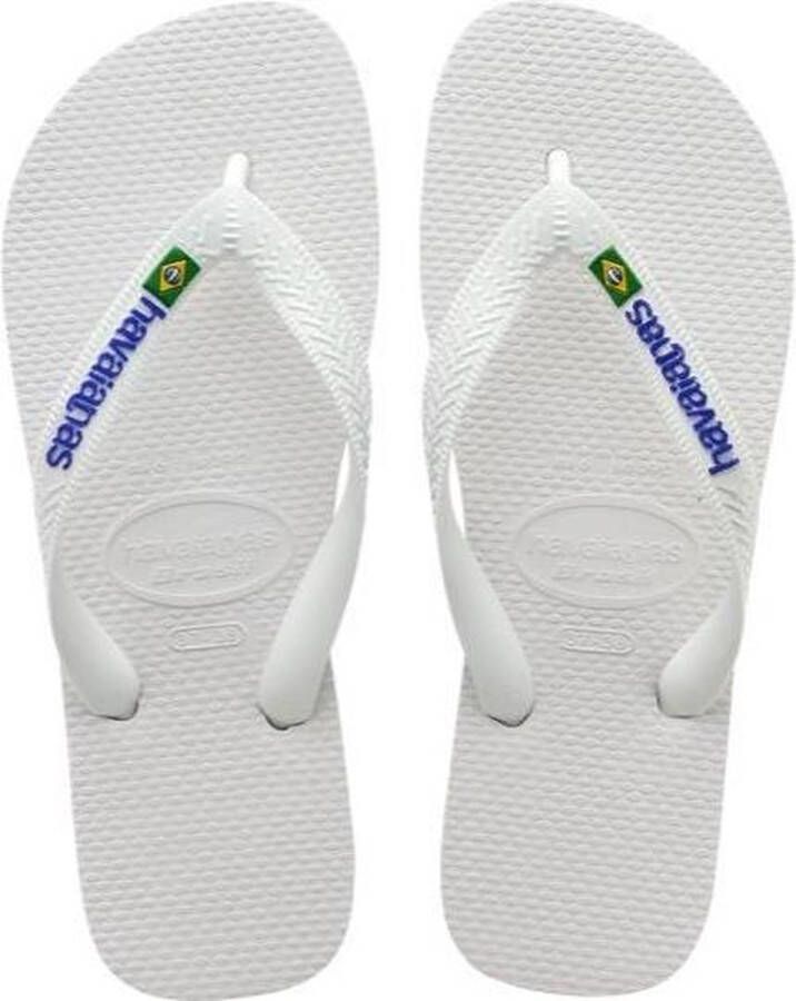 Havaianas Slippers Unisex wit blauw