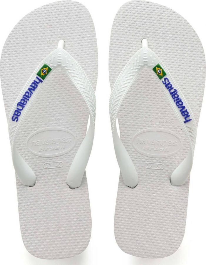 Havaianas Slippers Unisex wit blauw