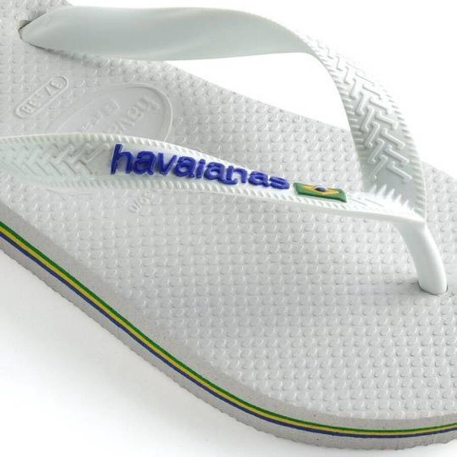 Havaianas Slippers Unisex wit blauw