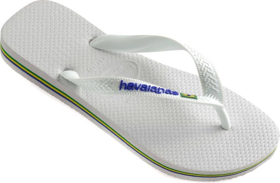 Havaianas Slippers Unisex wit blauw