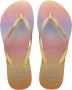 Havaianas Women's Slim Gradient Sunset Sandalen beige bruin - Thumbnail 7