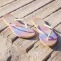 Havaianas Women's Slim Gradient Sunset Sandalen beige bruin - Thumbnail 11