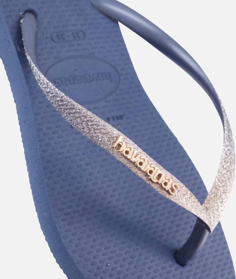 Havaianas Slippers Teenslippers Female Square glitter Blauw - Foto 14