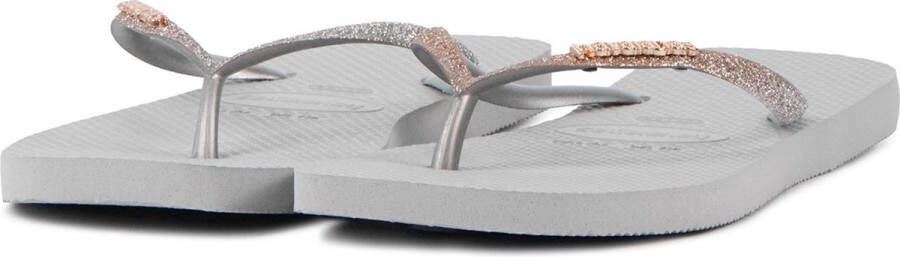 Havaianas Slippers Teenslippers Square glitter Grijs - Foto 4