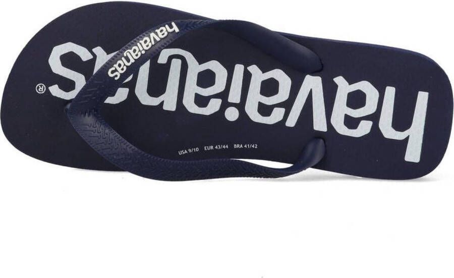 Havaianas Top Logomania Heren Slippers Navy Blue