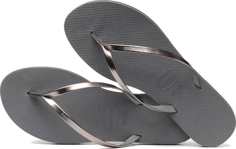 Havaianas You Metallic Dames Slippers Grijs Metallic