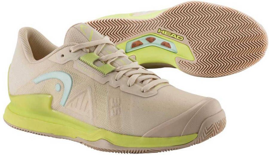 HEAD RACKET Sprint Pro 3.5 Clay Gravel Schoenen Beige 1 2 Vrouw