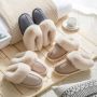 Heavency® Pantoffels en Fluffy Open Sloffen met Pluche Voering Antislip Zool – Heavency ® Grijs - Thumbnail 5