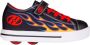 Heelys X2 Snazzy X2 Schoen Black Yellow Red Flame Kinderen - Thumbnail 3