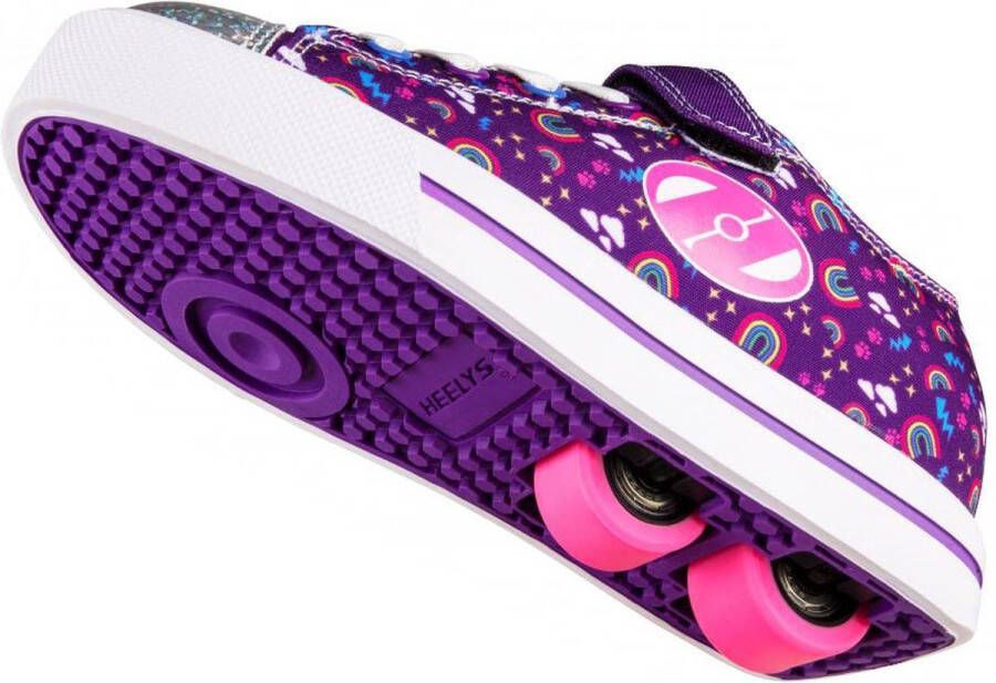 Heelys X2 Snazzy X2 Schoen Purple Multi Rainbow Kinderen