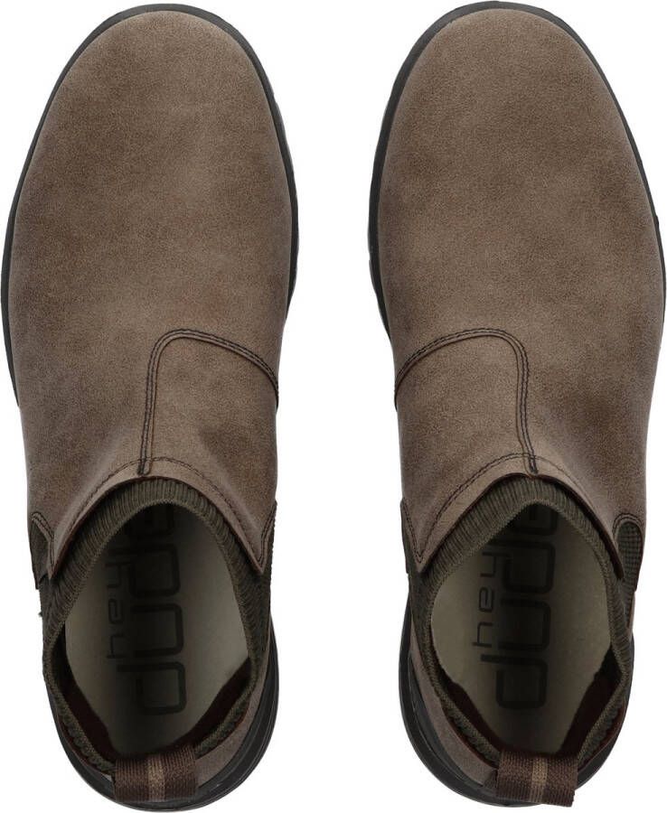 Hey Dude Klassieke Chelsea Boots met Scott Grip Brown Heren - Foto 2