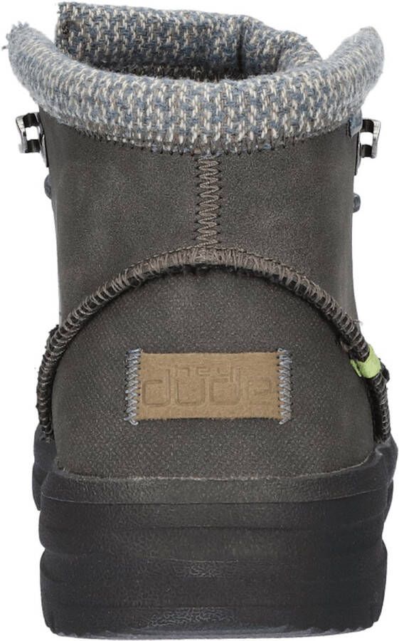 Hey Dude HEYDUDE Bradley Youth Boots Granite | Grijs | Gerecycled Leer - Foto 4