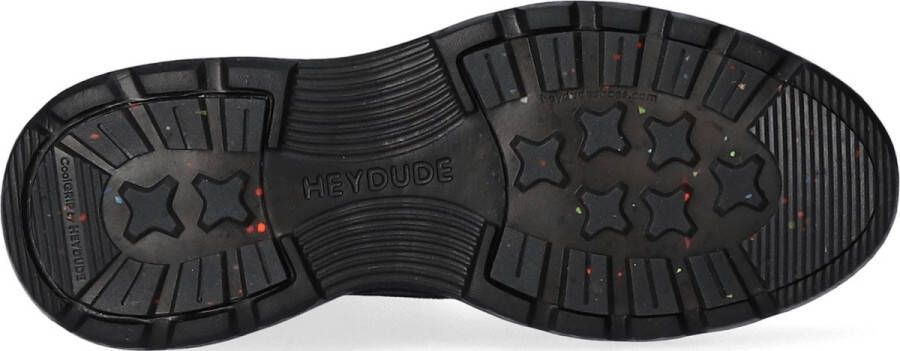 Hey Dude HEYDUDE Duke Eco Shield Heren Boots Black Zwart Gerecycled Leer