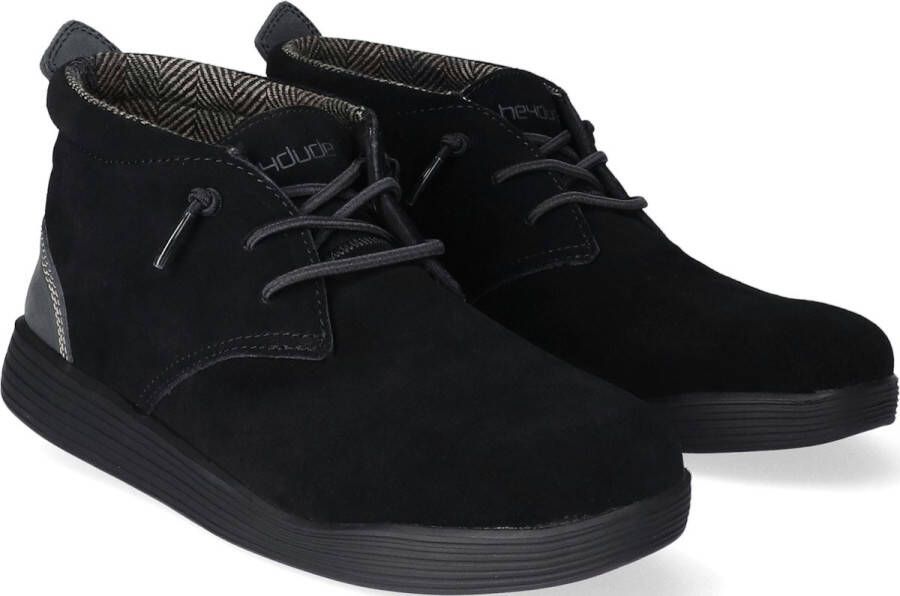 Hey Dude HEYDUDE Jo Heren Boots Jet Black | Zwart | Suède - Foto 3