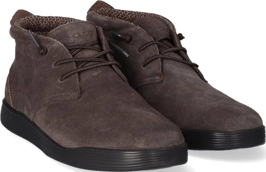 Hey Dude HEYDUDE JO veterschoenen Bruin Suede 382230 Heren