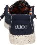 Hey Dude Wally Sox Stitch Blue Multi Instappers Heren - Thumbnail 10