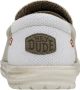 Hey Dude HEYDUDE Mikka Braided Heren Instappers Off White Beige Wit HD40124-1LB - Thumbnail 2