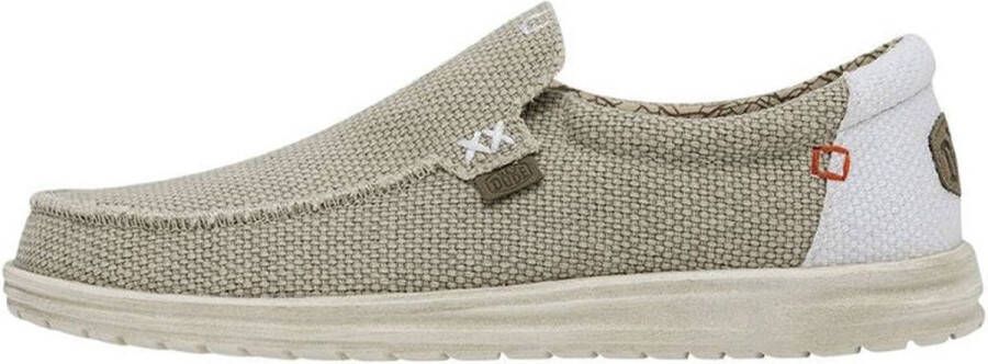 HEYDUDE Mikka Braided sneakers beige Canvas