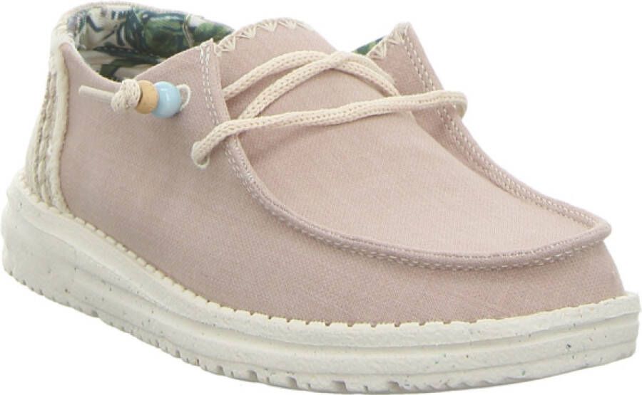 HEYDUDE Wendy Sage Instappers beige Canvas Dames