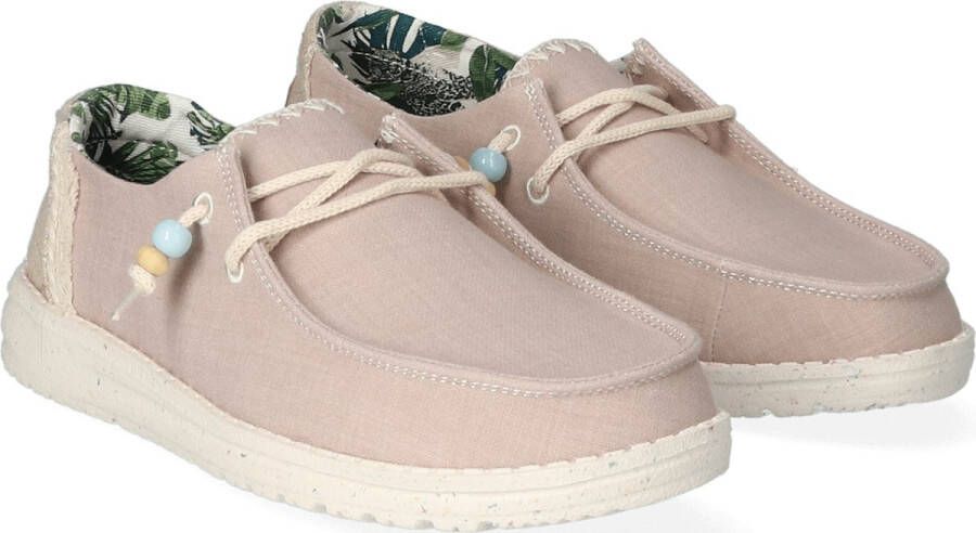 HEYDUDE Wendy Sage Instappers beige Canvas Dames