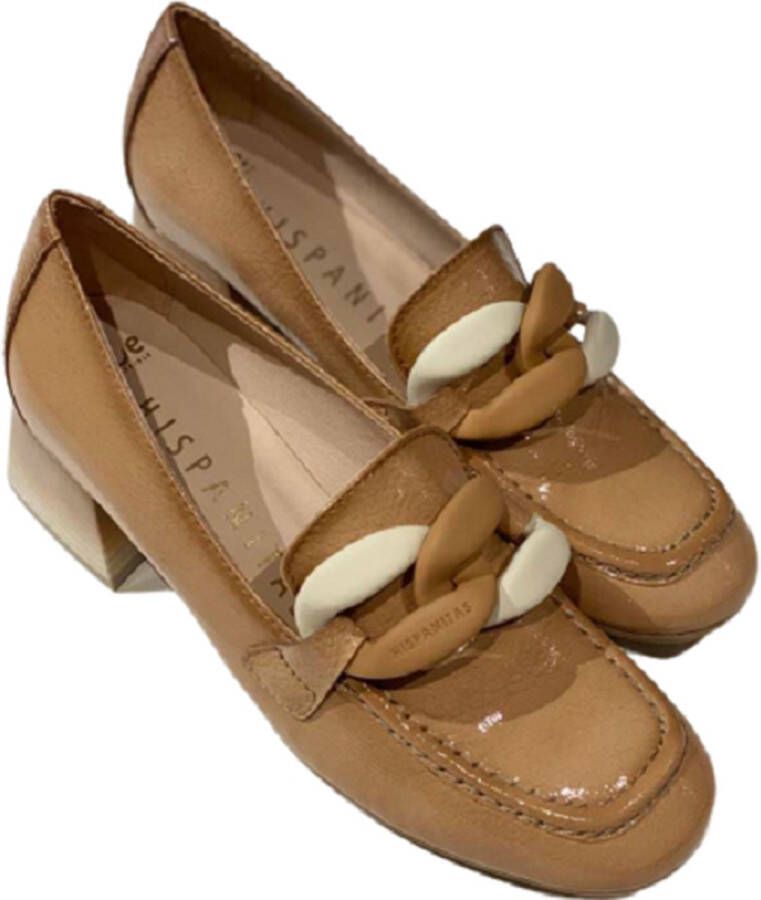 Hispanitas HV232482 MOCASSIN OP HAK BEIGE