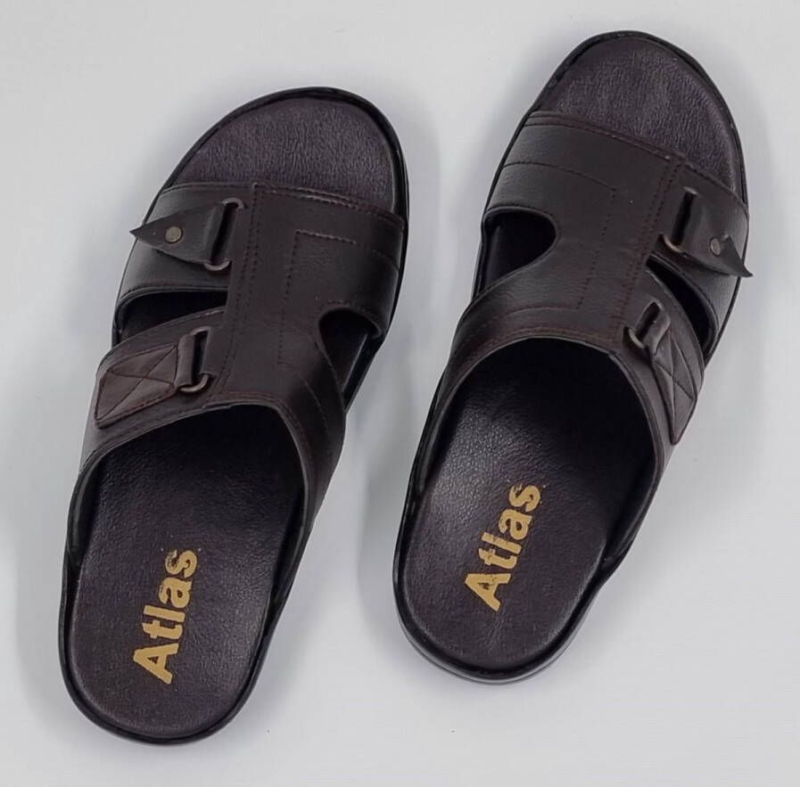 Hitman Schoenen Atlas Heren Slippers voor Heren Bruin