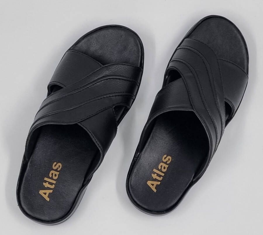 Hitman Schoenen Atlas Heren Slippers voor Heren Zwart