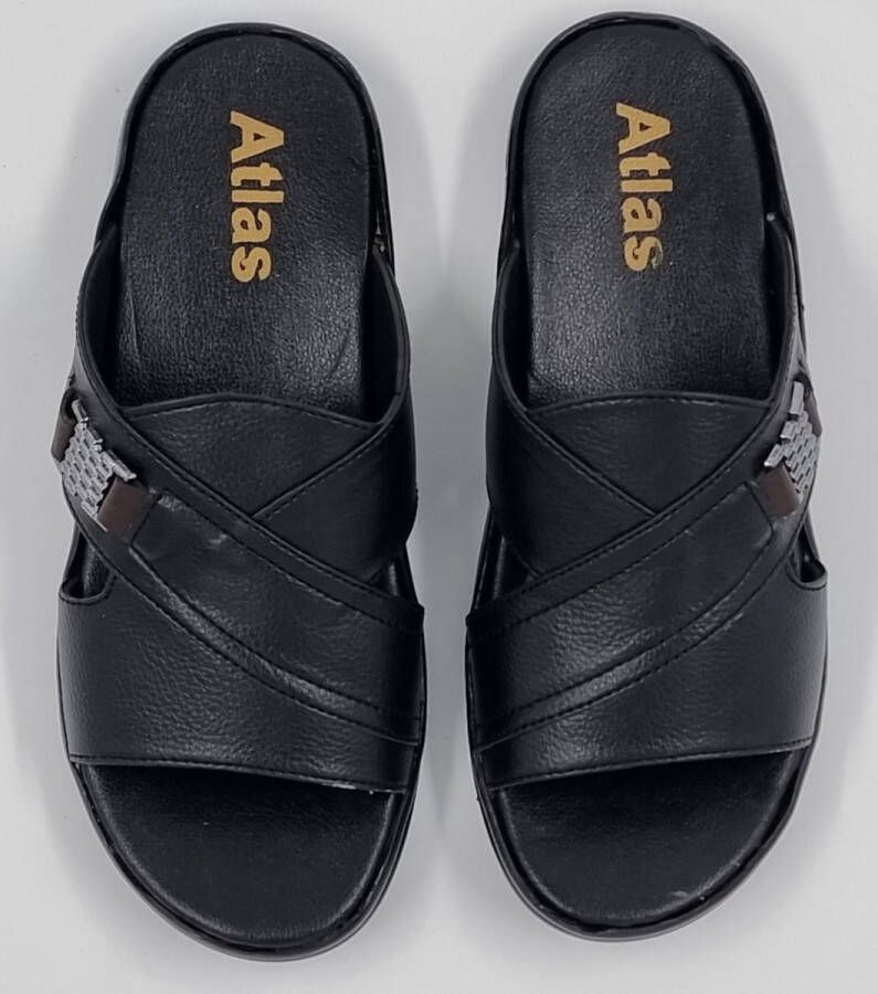 Hitman Schoenen Atlas Heren Slippers voor Heren Zwart